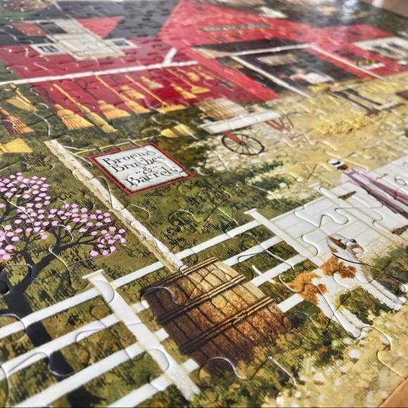 Like new! Buffalo Games Charles Wysocki Mr. Swallowbark 300 Large Piece Puzzle - Picture 7 of 9